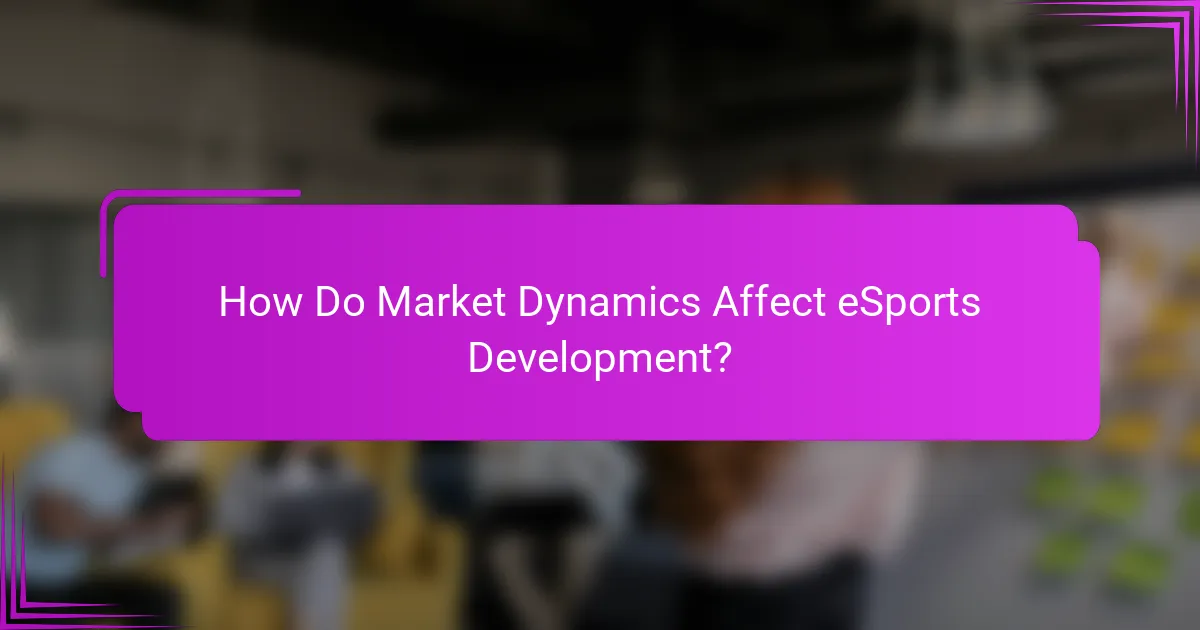 How Do Market Dynamics Affect eSports Development?